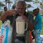 Note the focus, the concentration, and the size of that bag of ice.